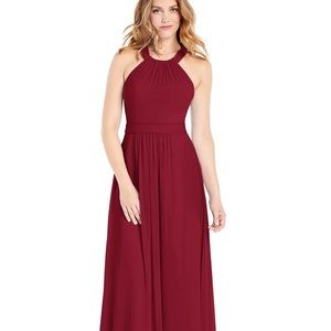 Azazie Misha Burgundy Bridesmaid Dress